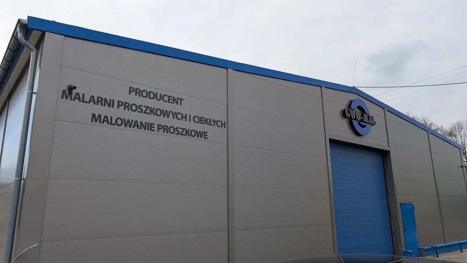 Zakład produkcyjny GWO-MAL w Wieluniu – producent malarni proszkowych, linii lakierniczych i kabin proszkowych